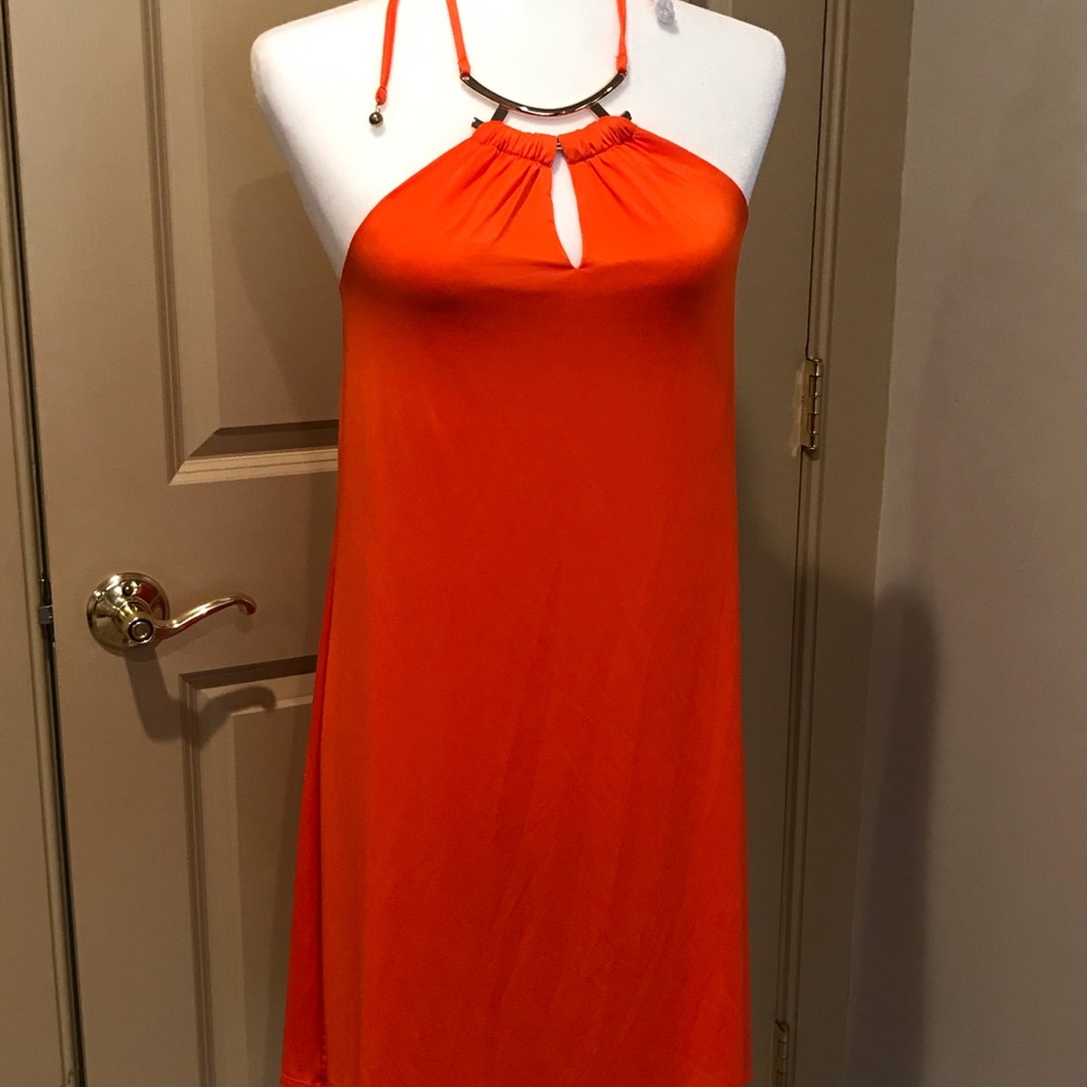 Orange Sun Dress